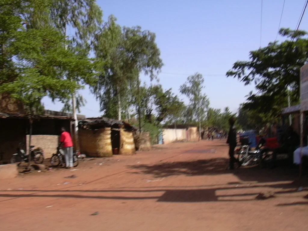 Veduta urbana di Ouagadougou, capitale del Burkina Faso.
