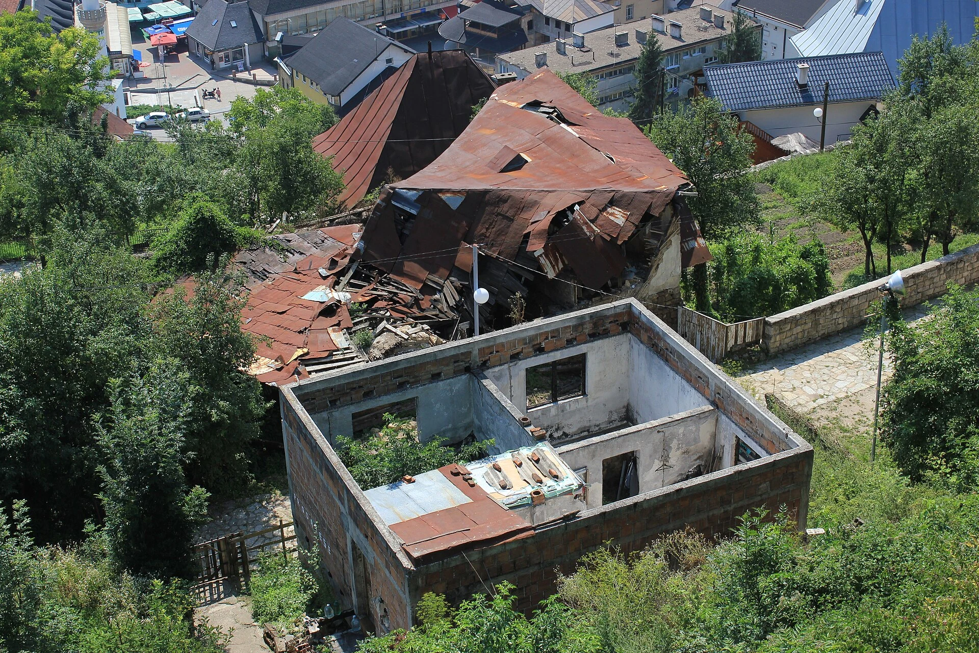 Gebäude des Museums der Zweiten AVNOJ-Sitzung in Jajce.