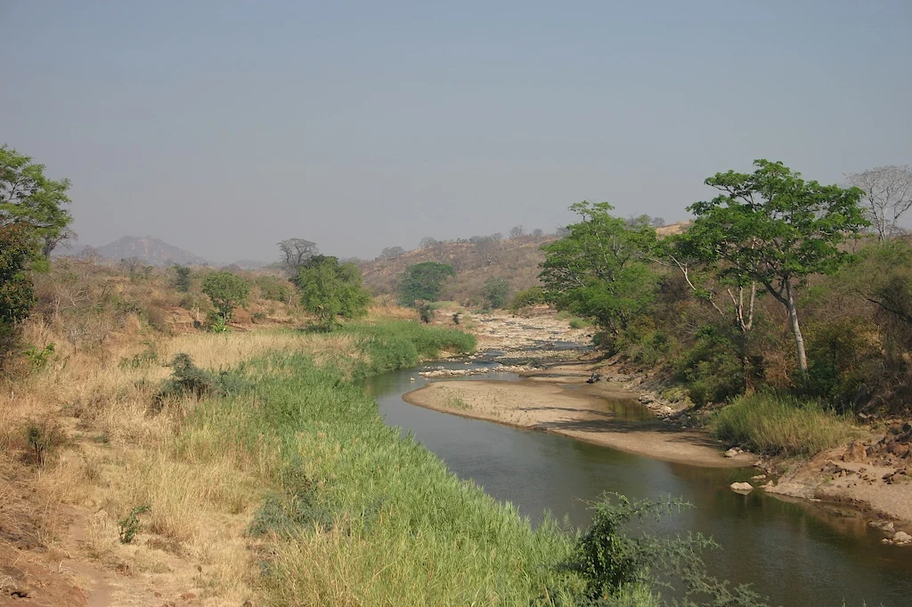 Vista documental de Lilongwe, capital do Malawi.