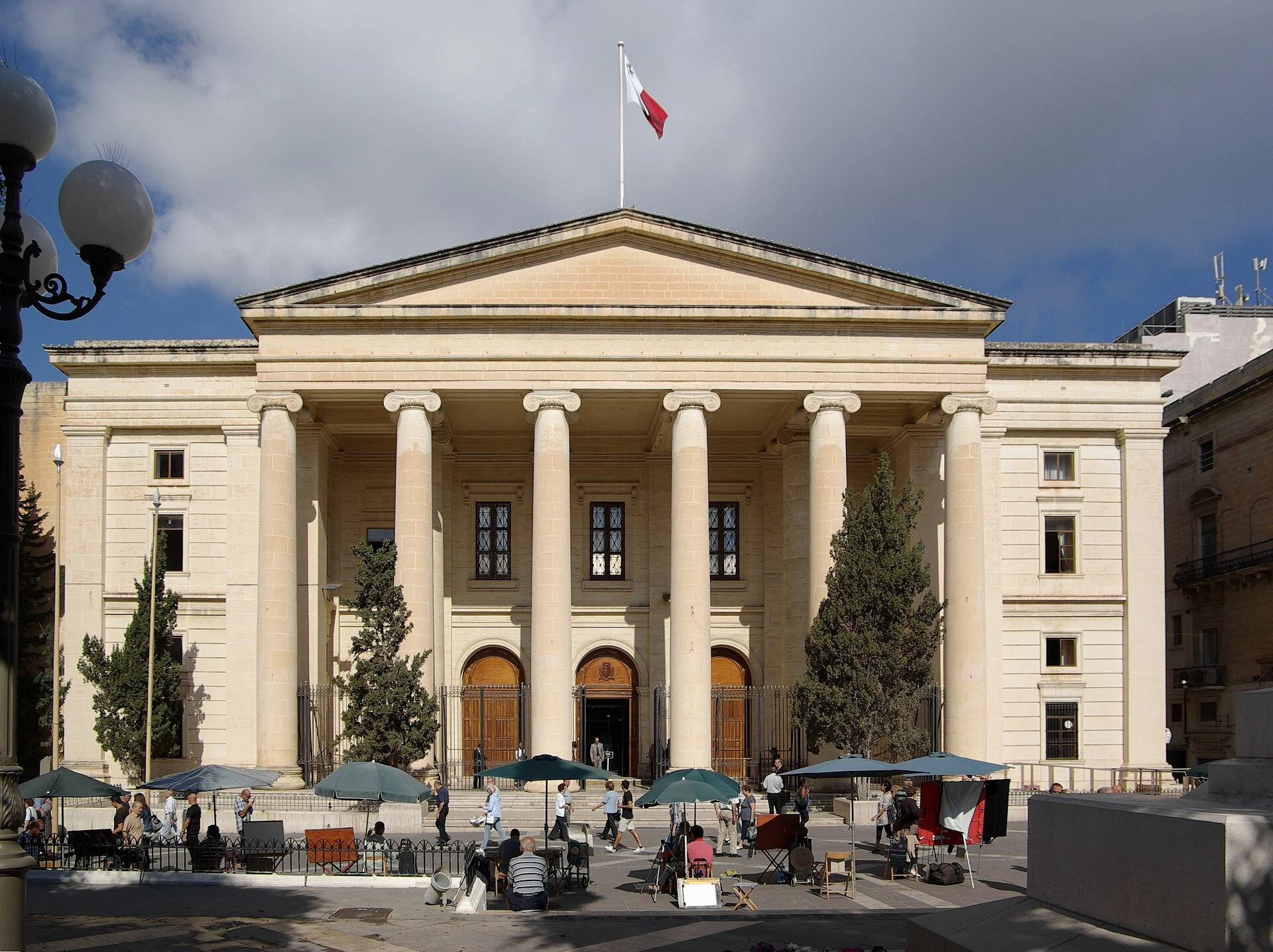 Panorama of Valletta, Malta's capital.