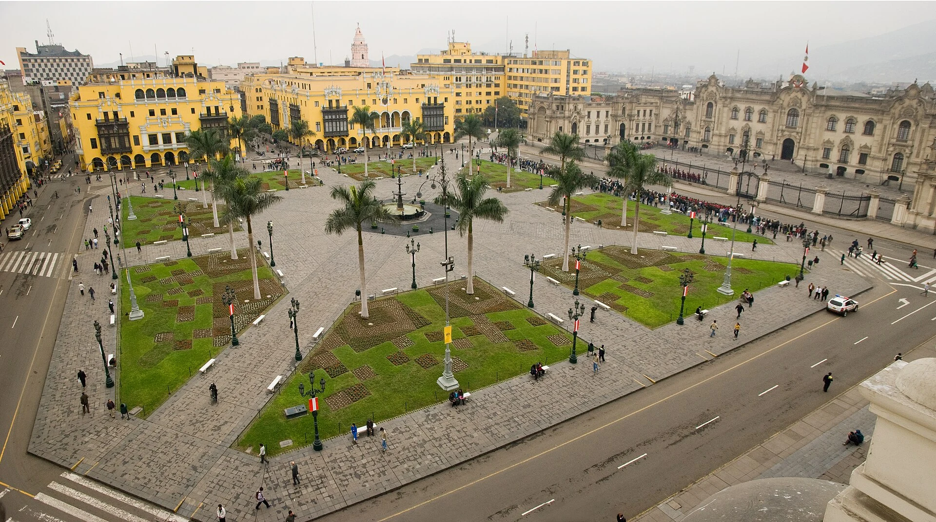Stadtansicht von Lima, der Hauptstadt Perus.