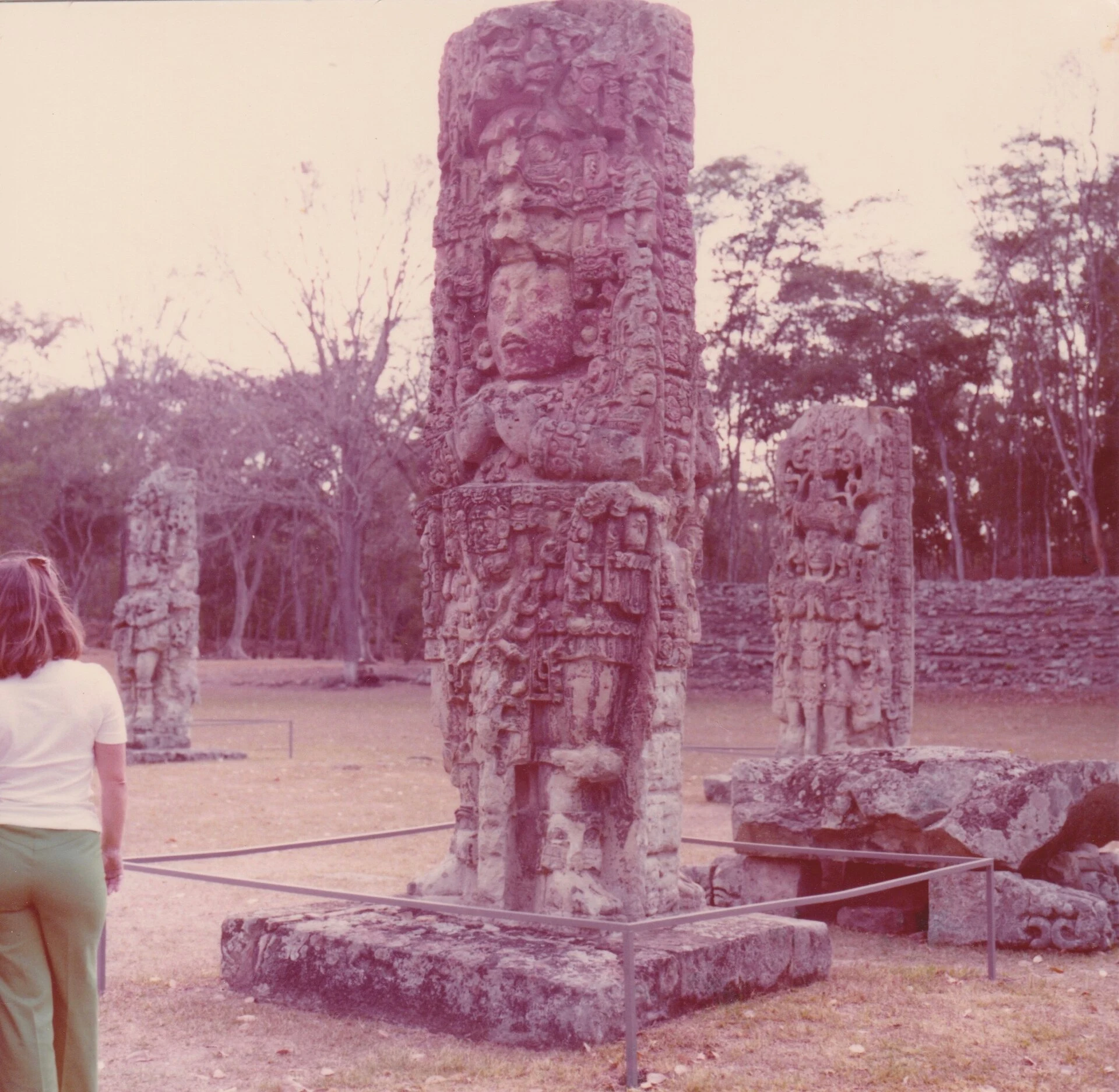 Rosalila replica in the Copán Sculpture Museum.