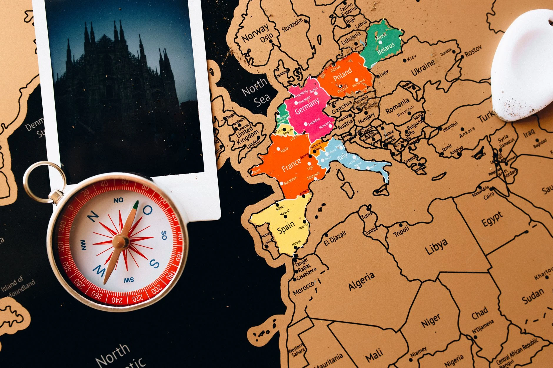 Material cartográfico em contexto de planeamento de viagem