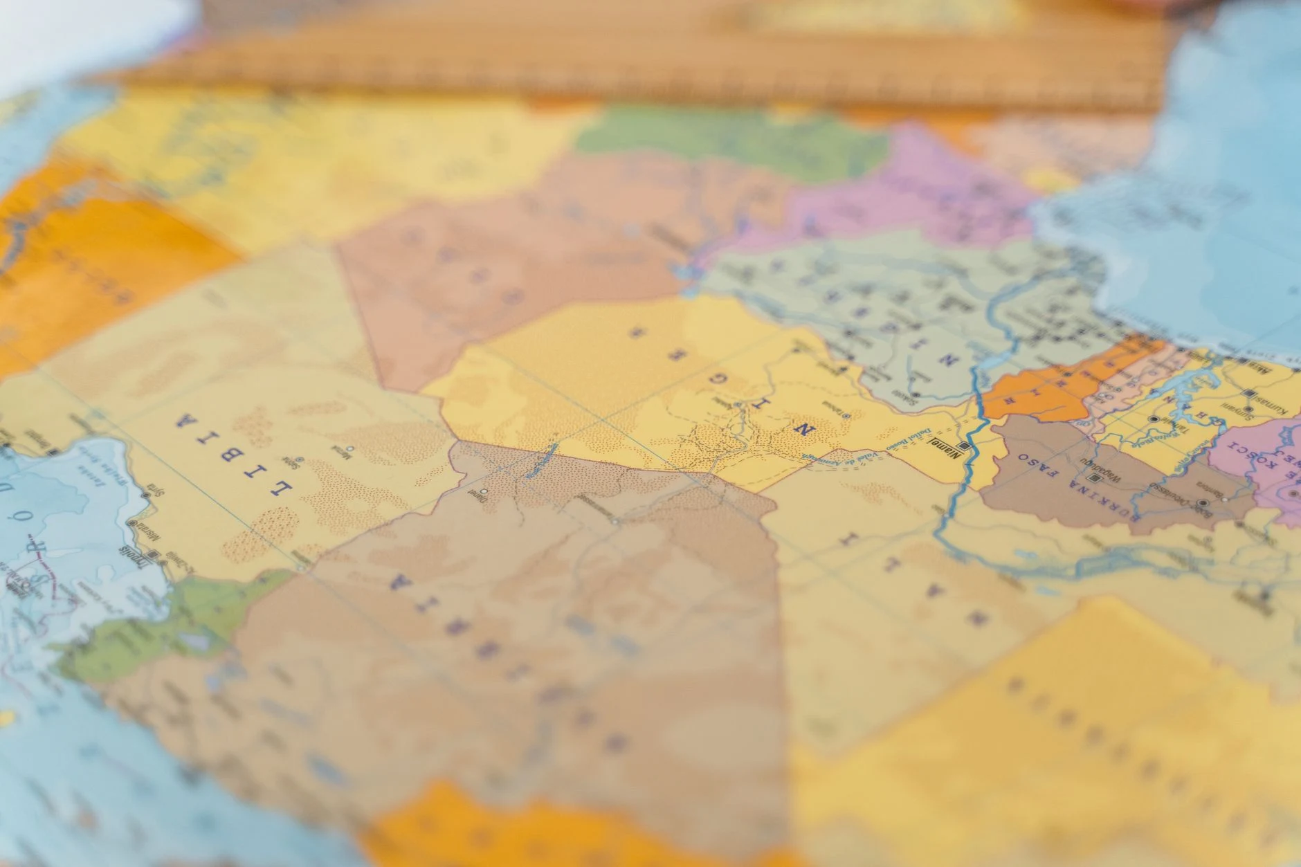 Mapa de contexto que localiza o Sudão do Sul na África.